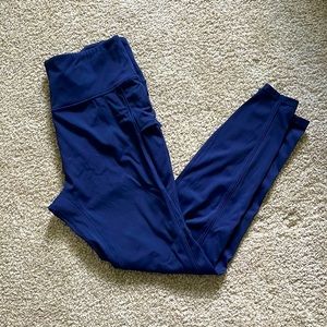 Navy blue leggings
